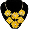 2014 Sweet daisy temperament big costume jewelry necklaces